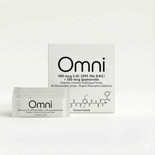Omni Strips - Peptide Infused Sublingual Strips Omni Strips - Peptide Infused Sublingual Strips